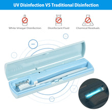 Lataa kuva Galleria-katseluun, Portable Rechargeable Toothbrush Sanitizer Case