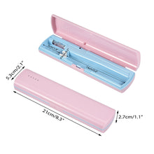 Lataa kuva Galleria-katseluun, Portable Rechargeable Toothbrush Sanitizer Case