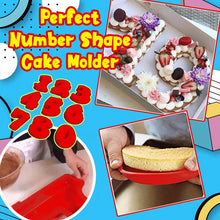 Lataa kuva Galleria-katseluun, Perfect 0-9 Number Shape Cake Molder