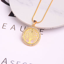 Lataa kuva Galleria-katseluun, Tree Of Life Necklace &amp; Earrings Set