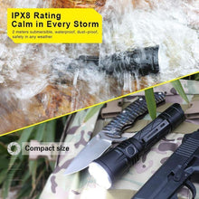 Lataa kuva Galleria-katseluun, [50% OFF]Navy Dedicated Flashlight High Lumens Super Bright Waterproof(Limited Stock)