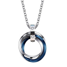 Cargar imagen en el visor de la galería, Three Circle Men's Stainless Steel Necklace