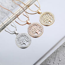 Lataa kuva Galleria-katseluun, Tree Of Life Necklace &amp; Earrings Set