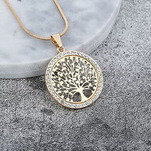 Lataa kuva Galleria-katseluun, Tree Of Life Necklace &amp; Earrings Set