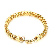 Cargar imagen en el visor de la galería, Stylish Stainless Steel Chain Bracelet for Men