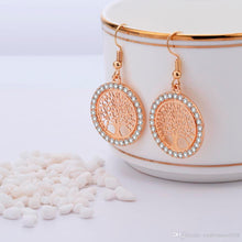 Lataa kuva Galleria-katseluun, Tree Of Life Necklace &amp; Earrings Set
