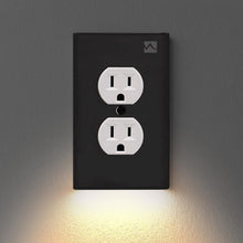 Lataa kuva Galleria-katseluun, OUTLET WALL PLATE WITH LED NIGHT LIGHTS-NO BATTERIES OR WIRES [UL FCC CSA CERTIFIED] - BestBck
