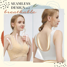 Load image into Gallery viewer, Front Cross Adjustable Side Buckle Lace Bra