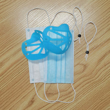 Cargar imagen en el visor de la galería, 3 Ways To Use- Adjustable 3D Mask Bracket With lanyard