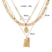 Laden Sie das Bild in den Galerie-Viewer. Women's Gold-Plated Exquisite Pendant Necklace