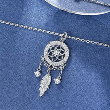 Laden Sie das Bild in den Galerie-Viewer. 【Free Shipping】S925 Sterling Silver "Dreamcatcher" Crystal Necklace