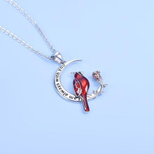 Laden Sie das Bild in den Galerie-Viewer. Women's Heart And Bird Necklace