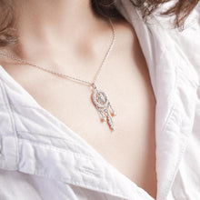 Laden Sie das Bild in den Galerie-Viewer. 【Free Shipping】S925 Sterling Silver "Dreamcatcher" Crystal Necklace
