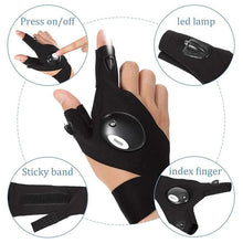 Laden Sie das Bild in den Galerie-Viewer. 【Today 50% OFF】LED Gloves with Waterproof Lights