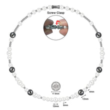 Lataa kuva Galleria-katseluun, 20 Inches Imitation Pearls Collar Necklace For Men