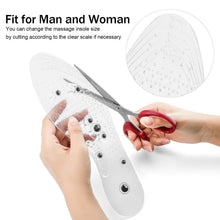 Lataa kuva Galleria-katseluun, Cuttable Acupressure Magnetic Massage Insoles For Adult