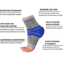 Lataa kuva Galleria-katseluun, MODERATE - SPORT Ankle Compression Brace With Viscoelastic Pads
