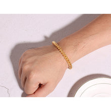 Cargar imagen en el visor de la galería, Stylish Stainless Steel Chain Bracelet for Men