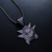 Chargez l'image dans la visionneuse de la galerie, 【Free Shipping】Hip Hop Bling Iced-Out Gengar Pendant Necklace