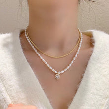 Lataa kuva Galleria-katseluun, Pearl Necklace for Women