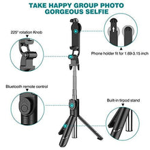 Lataa kuva Galleria-katseluun, Selfie Stick Tripod With Wireless Remote