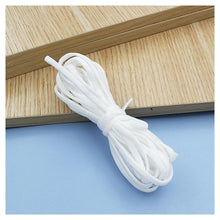 Cargar imagen en el visor de la galería, <transcy>Cuerda de correa de máscara elástica plana de 3,5 mm / cuerda suave para orejeras (50 yardas)</transcy>