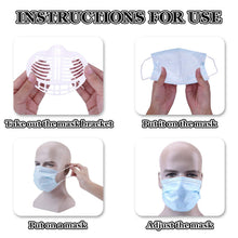 Laden Sie das Bild in den Galerie-Viewer. <transcy>Neu verbesserte 3D-Halterung für bequemes Tragen von Masken (5 STÜCKE)</transcy>