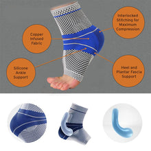 Lataa kuva Galleria-katseluun, MODERATE - SPORT Ankle Compression Brace With Viscoelastic Pads