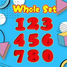 Lataa kuva Galleria-katseluun, Perfect 0-9 Number Shape Cake Molder