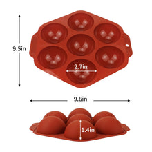 Cargar imagen en el visor de la galería, Newest Large 7 Holes Silicone Molds