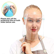Cargar imagen en el visor de la galería, <transcy>Pantalla facial transparente de moda de seguridad mejorada (2 juegos + 3 protectores reemplazables adicionales)</transcy>