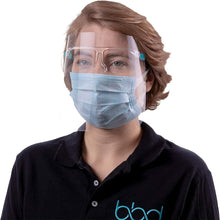 Cargar imagen en el visor de la galería, <transcy>Pantalla facial transparente de moda de seguridad mejorada (2 juegos + 3 protectores reemplazables adicionales)</transcy>