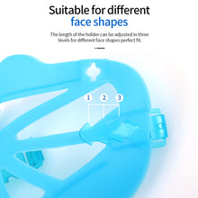 Cargar imagen en el visor de la galería, 3 Ways To Use- Adjustable 3D Mask Bracket With lanyard