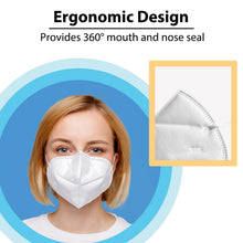 Chargez l'image dans la visionneuse de la galerie, N95 Respirator Mask Reusable, (FDA Registered) Face Mask for at least 95% filtration efficiency against non-oil-based particles and aerosols (6-Pack) - Canopus 