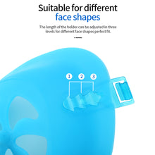 Cargar imagen en el visor de la galería, Adjustable Easy-breathing Food Grade Silicone Holder