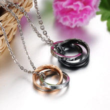 Lataa kuva Galleria-katseluun, Stainless Steel Matching Necklaces For Couples