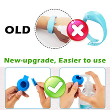 Lataa kuva Galleria-katseluun, New-upgrade Wristband Dispenser Hand Washing Watch(15ml,2PCS)