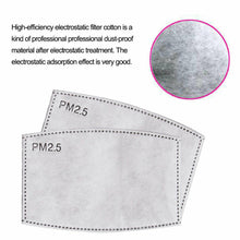 Lataa kuva Galleria-katseluun, Camouflage Color Reusable Cotton insertable PM2.5 Filter Mask