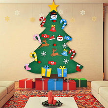 Lataa kuva Galleria-katseluun, DIY Christmas Tree With Ornaments For Children