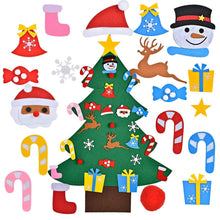 Lataa kuva Galleria-katseluun, DIY Christmas Tree With Ornaments For Children