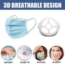 Cargar imagen en el visor de la galería, 3D Silicone Mask Brackets Increase Breathing Space