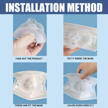 Cargar imagen en el visor de la galería, 3D Silicone Mask Brackets Increase Breathing Space