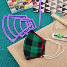 Cargar imagen en el visor de la galería, 4 Sizes, Face Covering DIY Sewing Template Kit