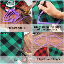 Cargar imagen en el visor de la galería, 4 Sizes, Face Covering DIY Sewing Template Kit
