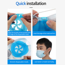 Cargar imagen en el visor de la galería, Adjustable Easy-breathing Food Grade Silicone Holder