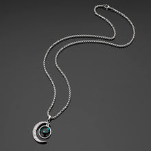 Lataa kuva Galleria-katseluun, 12 Constellation Moon Necklace For Men Women Boy Girl