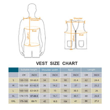 Lataa kuva Galleria-katseluun, USB Charging Heated Vest Washable and Lightweight