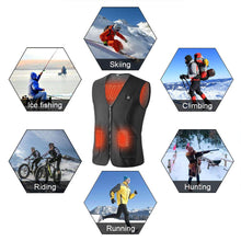 Lataa kuva Galleria-katseluun, USB Charging Heated Vest Washable and Lightweight