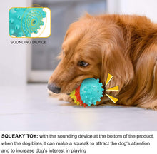Cargar imagen en el visor de la galería, Chew Squeaky Toothbrush Toy Float Ball for Small/Medium/Large Dogs