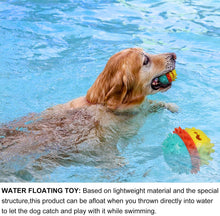 Cargar imagen en el visor de la galería, Chew Squeaky Toothbrush Toy Float Ball for Small/Medium/Large Dogs